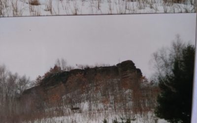 Crag before totally tree covered